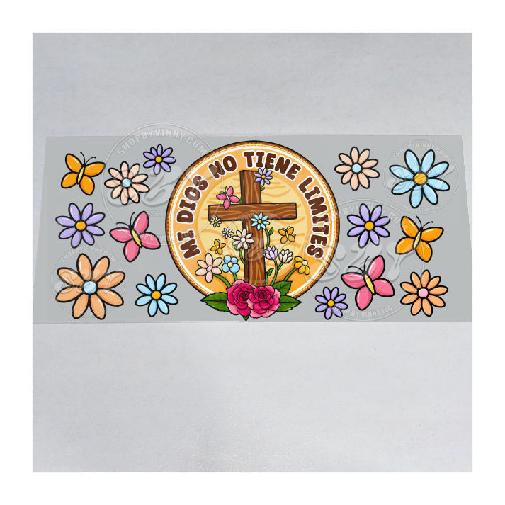 1616 DIOS NO TIENE LIMITES - UVDTF16OZ