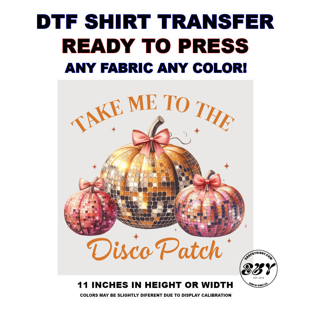 293 DISCO PUMPKIN PATCH - DTF