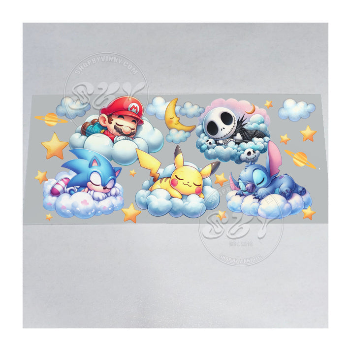 600 DISNEY FRIENDS - UVDTF16OZ