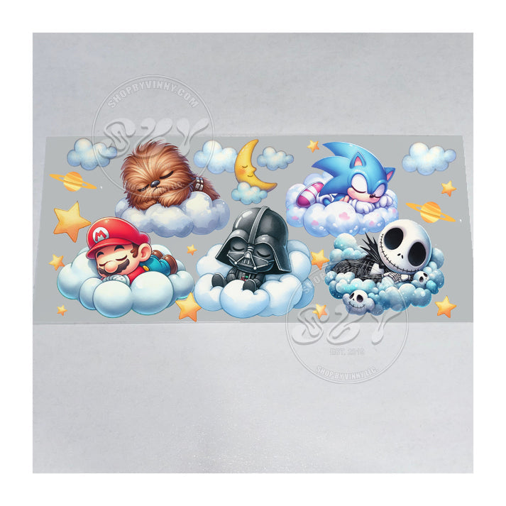 604 DISNEY FRIENDS - UVDTF16OZ