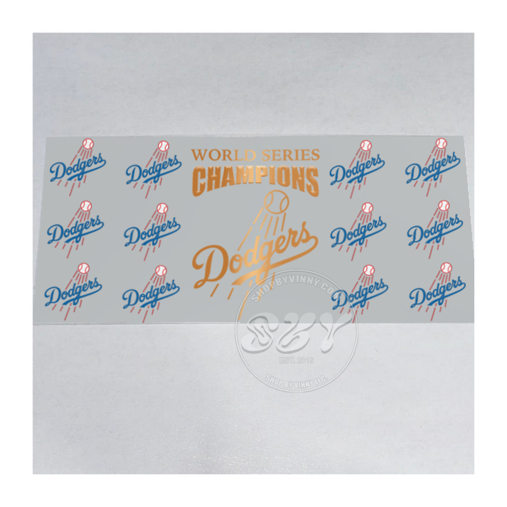 410 DODGERS CHAMPIONS - UVDTF16OZ