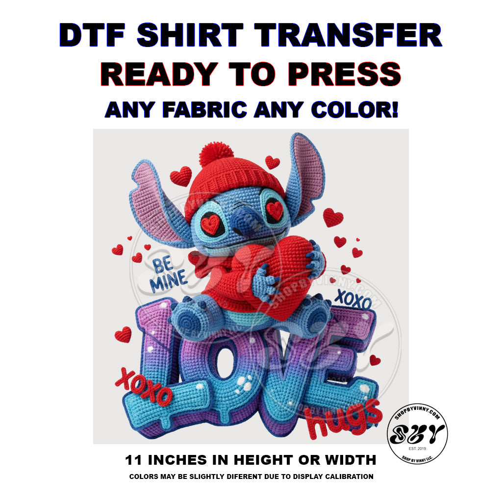 372 STITCH VALENTINES  - DTF