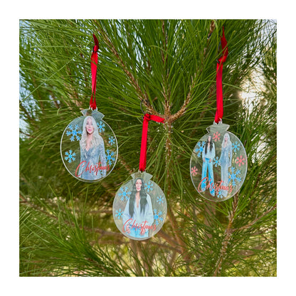 CHER CHRISTMAS ORNAMENT (3 pack)
