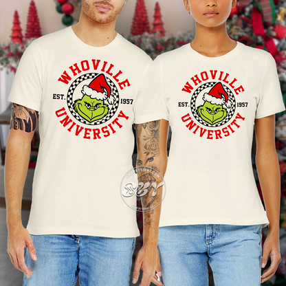 032 GRINCH University  - CHRISTMAS DTF