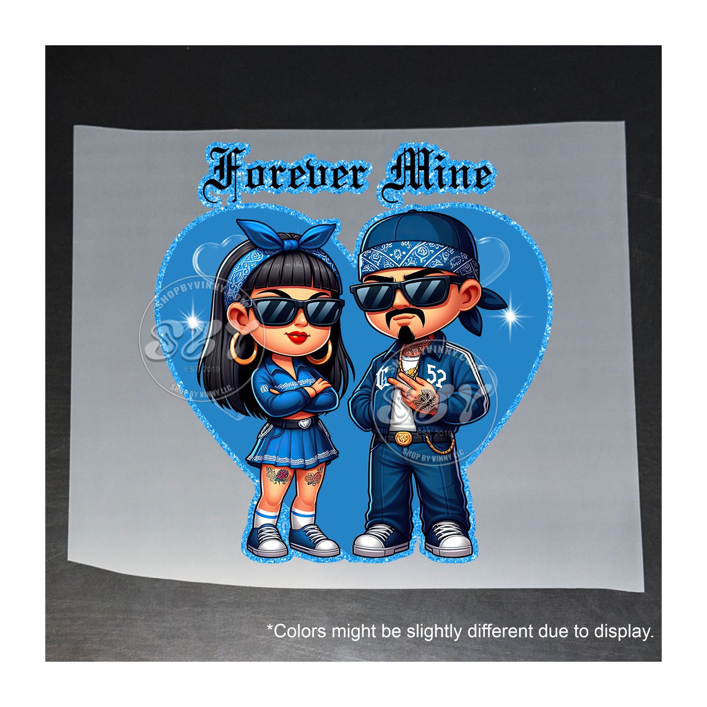 024 FOREVER MINE BLUE - DTF