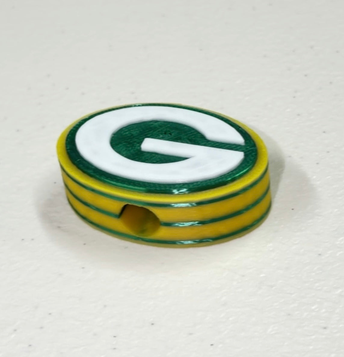 12 PCS - GREENBAY PACKERS - STRAW TOPPERS