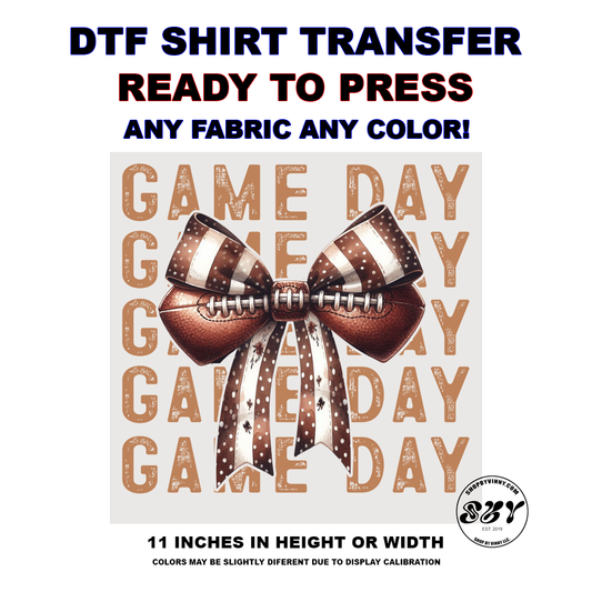 290 FOOTBALL GAME DAY - DTF