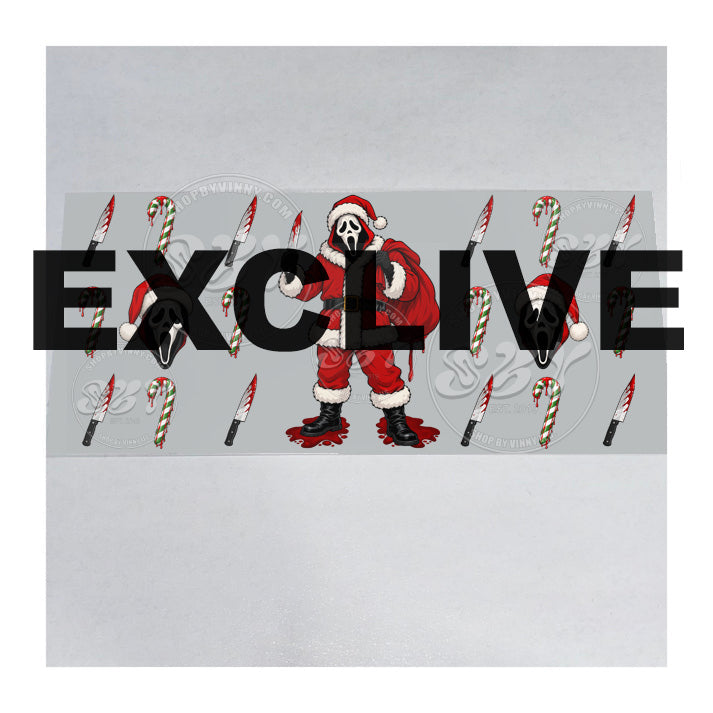 1671 GHOSTFACE SANTA - UVDTF16OZ