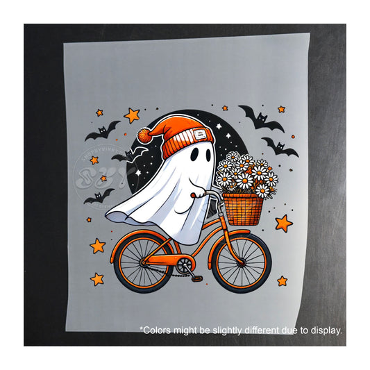 139 SPOOKY BIKE GHOST - DTF