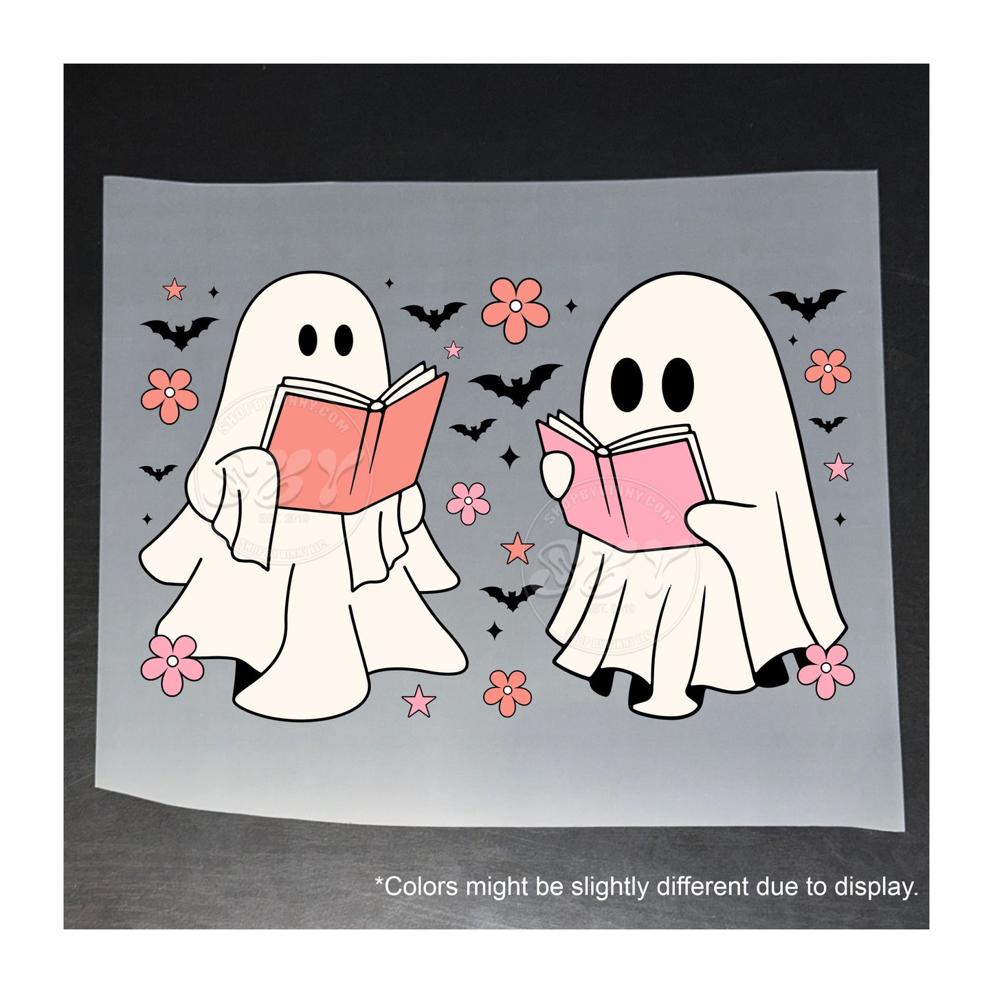 140 SPOOKY BOOKS GHOST - DTF