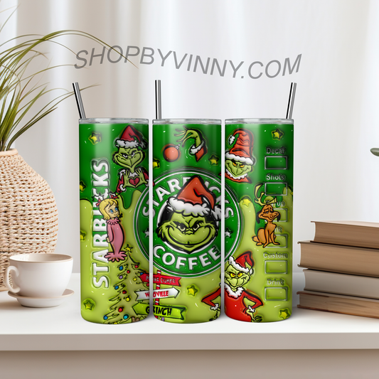 GRINCH 3D - 20oz Tumbler