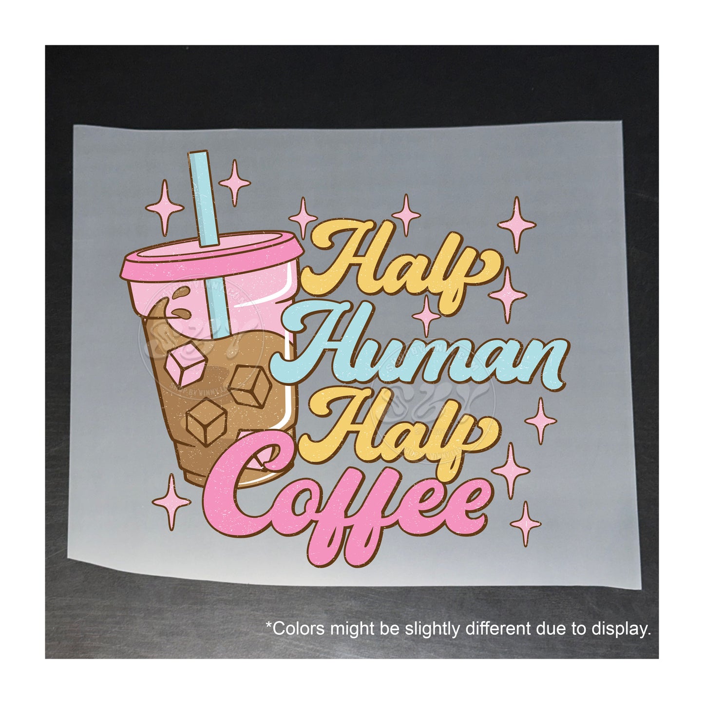 261 HALF HUMAN HALF COFFEE - DTF