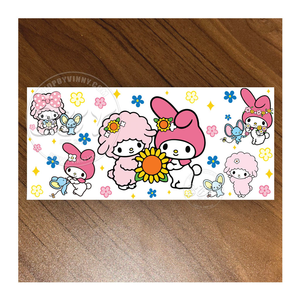 #140 HELLO KITTY AND MELODY - UVDTF16OZ