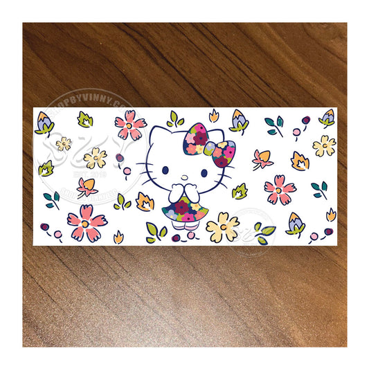 #149 HELLO KITTY FLOWERS - UVDTF16OZ