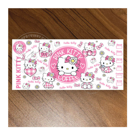 #146 HELLO KITTY COFFEE - UVDTF16OZ