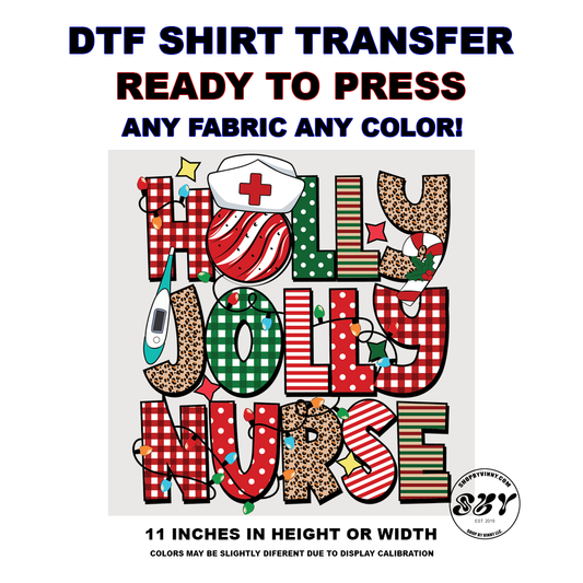 328 HOLLY JOLLY NURSE - DTF