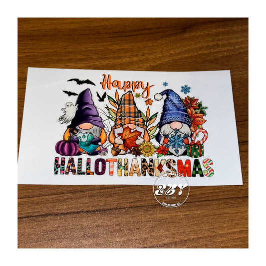 #084 GNOMES HALLOTHANKSMAS - UVDTF16OZ