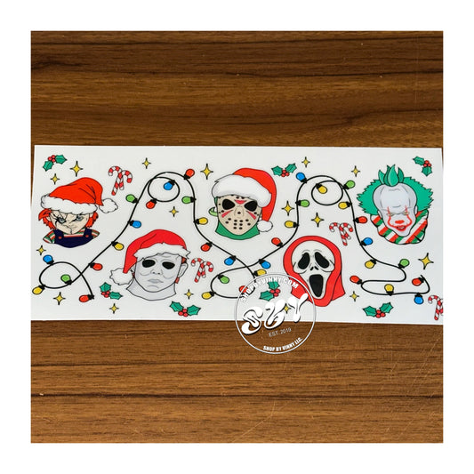 #109 HORROR CHARACTERS CHRISTMAS - UVDTF16OZ