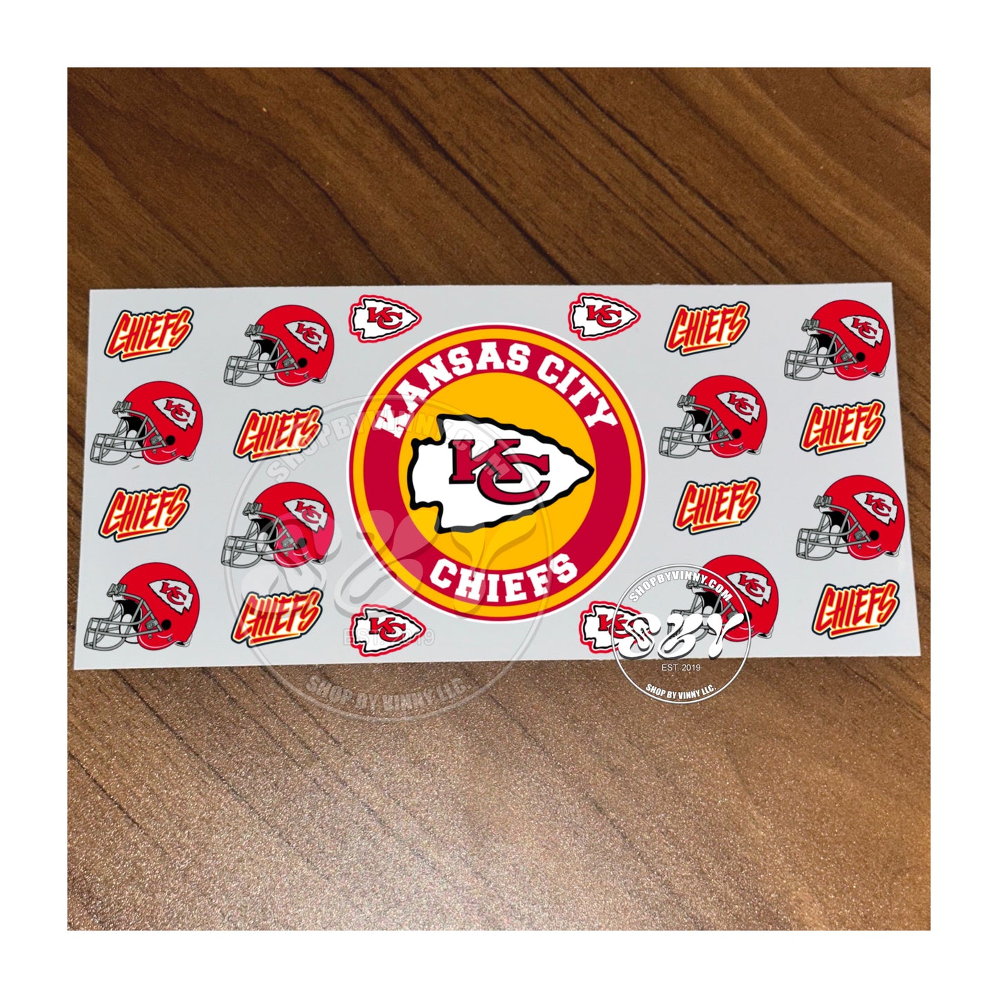 #124 KC CHIEFS - UVDTF16OZ