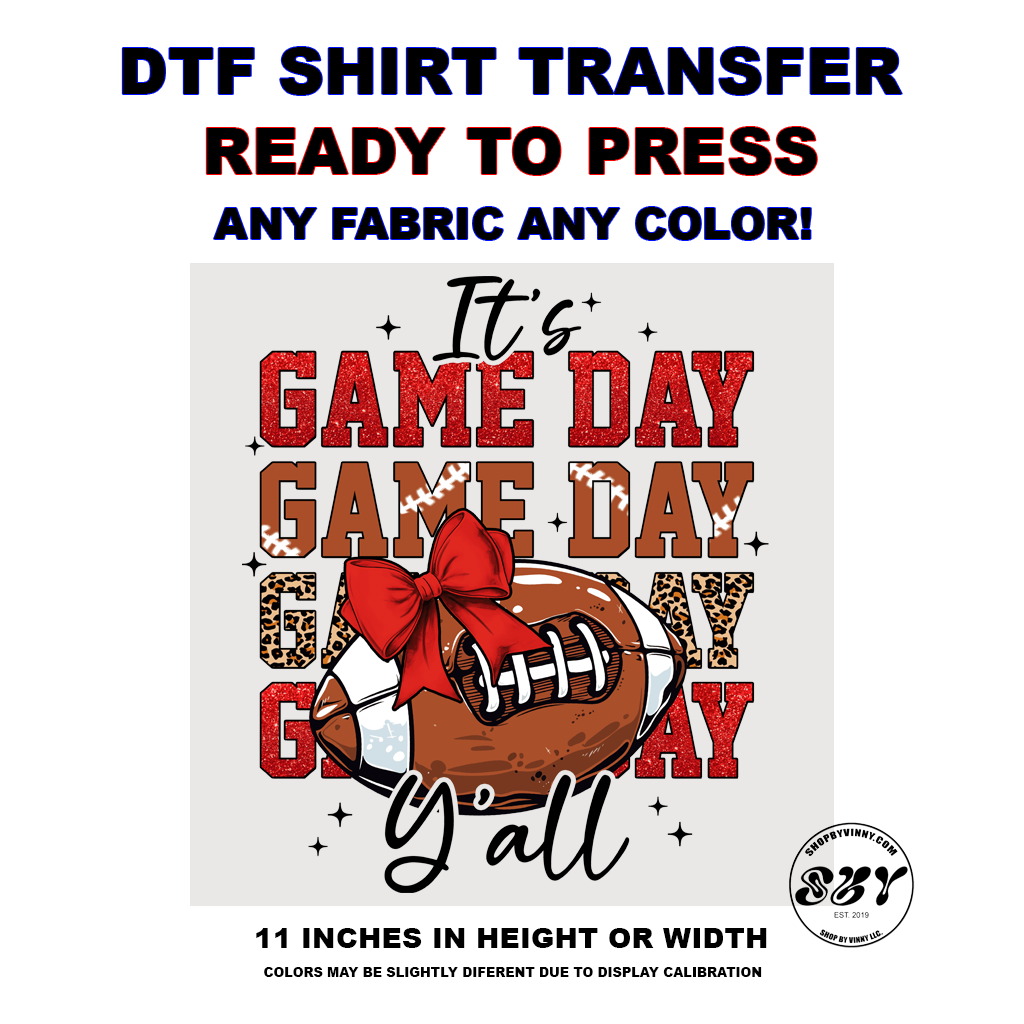 291 FOOTBALL ITS GAME DAY - DTF