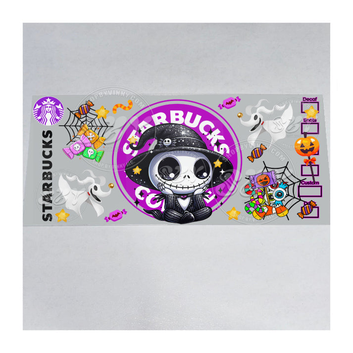 1515 JACK THE SKELETON COFFEE - UVDTF16OZ