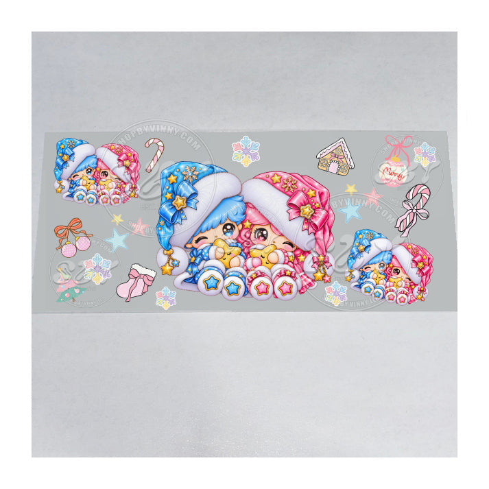 1677 LITTLE TWIN STAR KIKI AND LALA - UVDTF16OZ