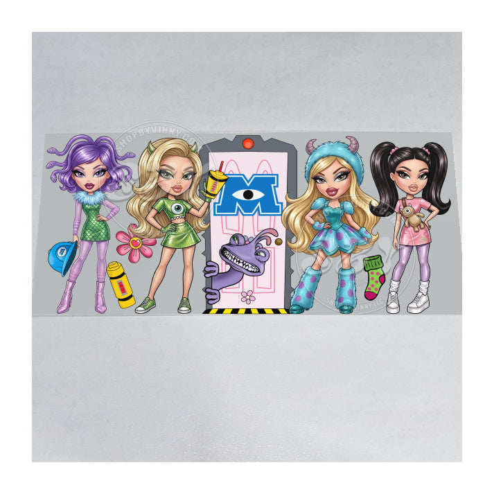 1194 BRATZ X MONSTERS INC - UVDTF16OZ