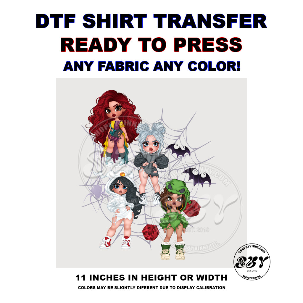 364 BRATZ NIGHTMARE BEFORE CHRISTMAS  - DTF