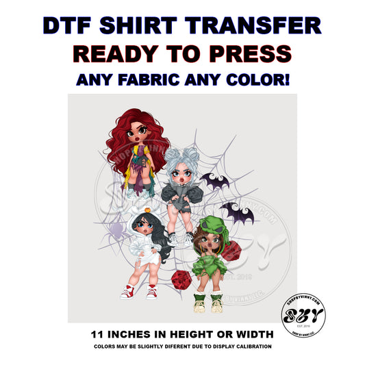 364 BRATZ NIGHTMARE BEFORE CHRISTMAS  - DTF