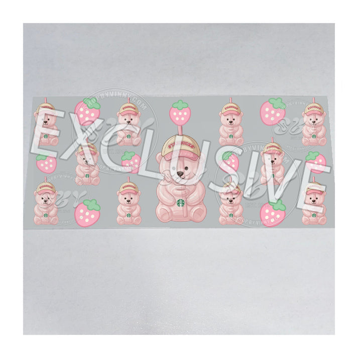 1330 PINK BEARISTA - UVDTF16OZ (EXCLUSIVE)