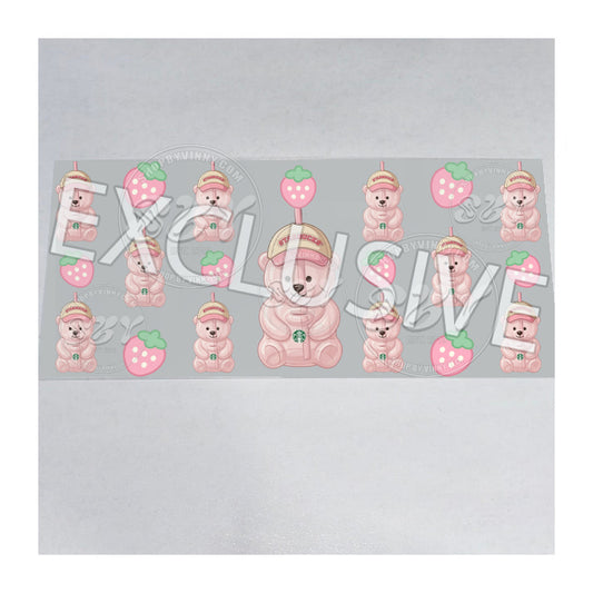 1330 PINK BEARISTA - UVDTF16OZ (EXCLUSIVE)