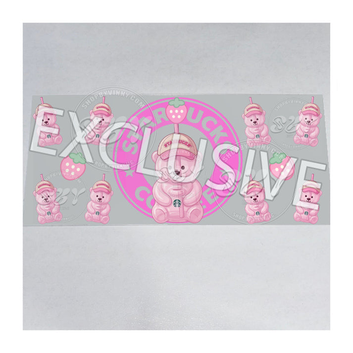 1331 PINK BEARISTA - UVDTF16OZ (EXCLUSIVE)
