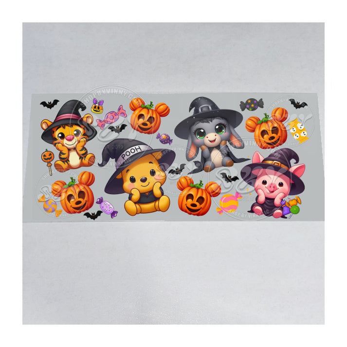 1592 POOH & FRIENDS SPOOKY - UVDTF16OZ