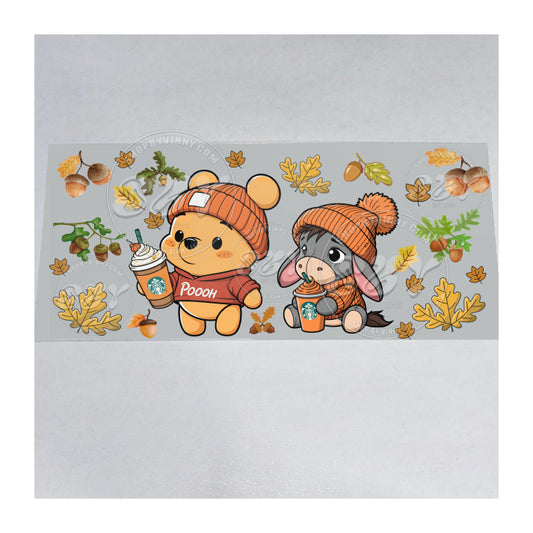 1437 POOH AND EEYORE - UVDTF16OZ