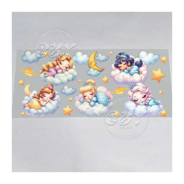 609 PRINCESSES FRIENDS - UVDTF16OZ