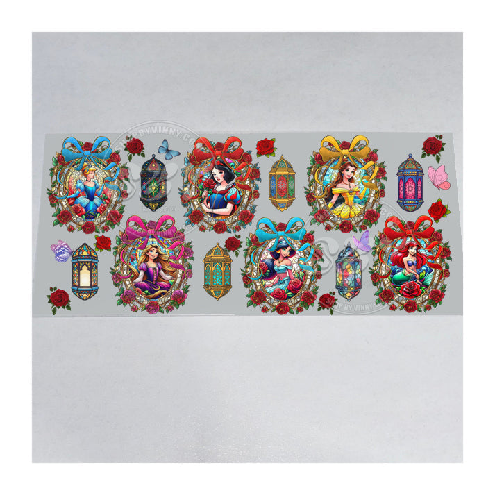 1026 PRINCESSES FLOWERS - UVDTF16OZ