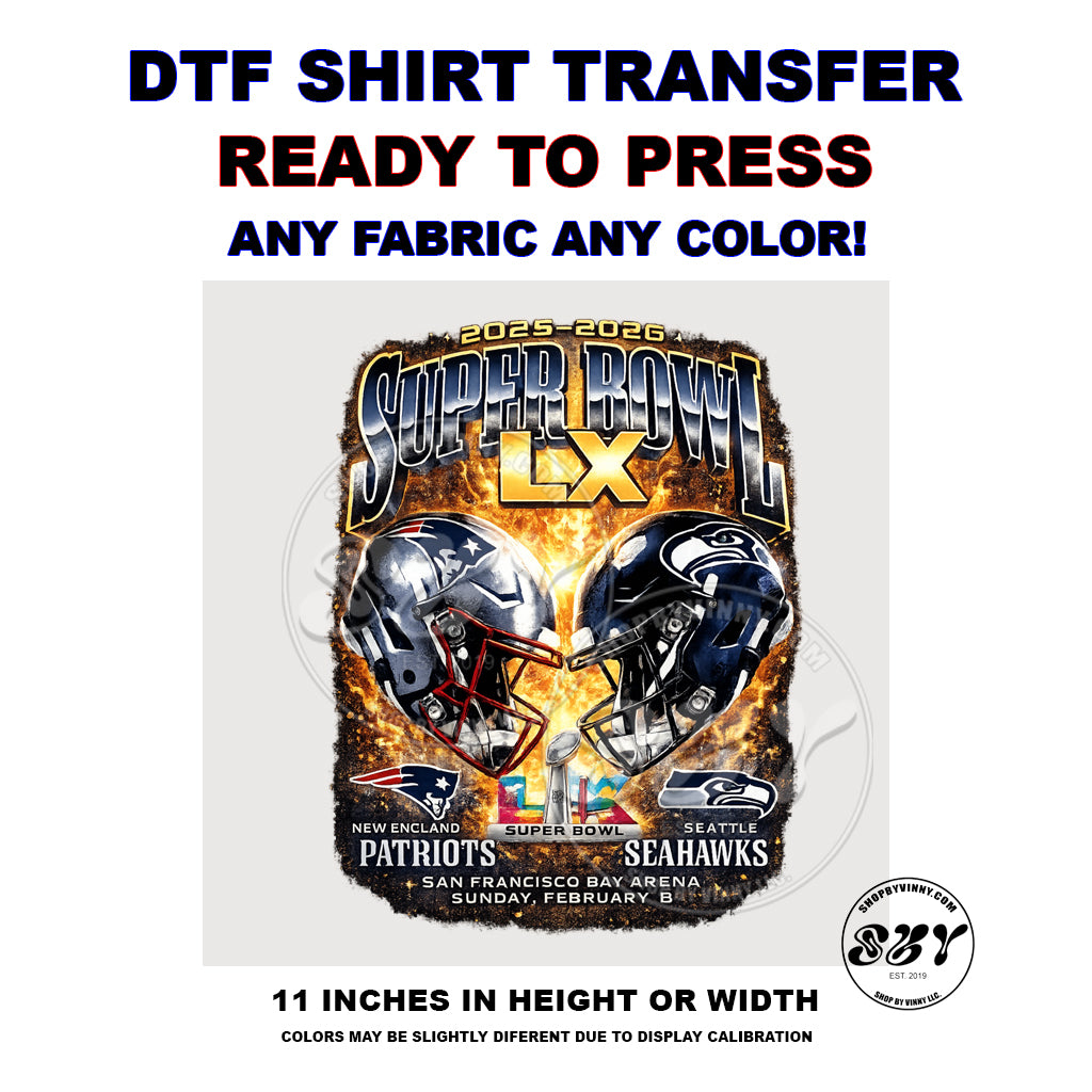 375 SEAHAWKS PATRIOTS BOWL  - DTF