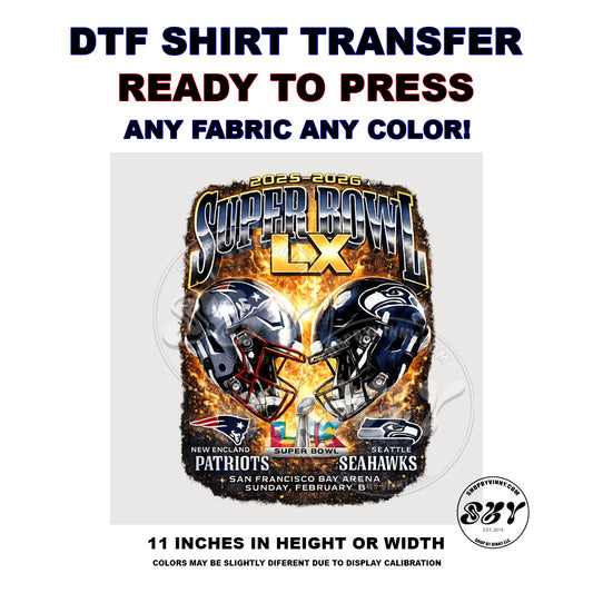 375 SEAHAWKS PATRIOTS BOWL  - DTF