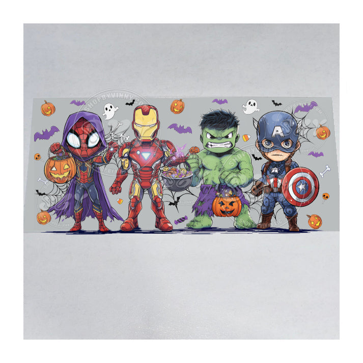 1451 SPOOKY SUPER HEROES - UVDTF16OZ