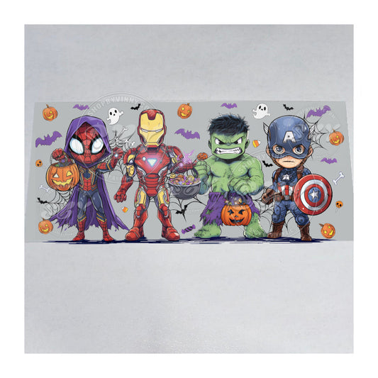 1451 SPOOKY SUPER HEROES - UVDTF16OZ
