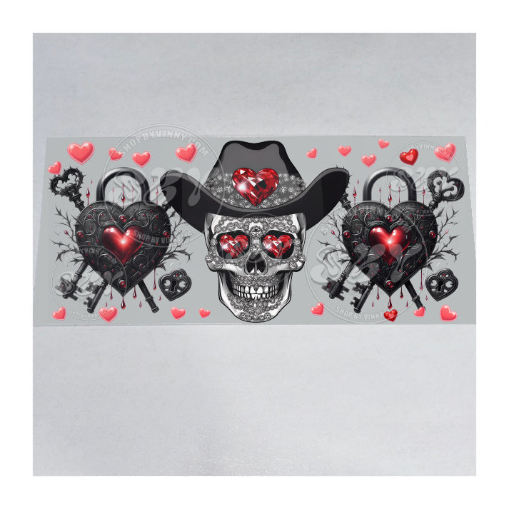 1421 BLING SKULL - UVDTF16OZ