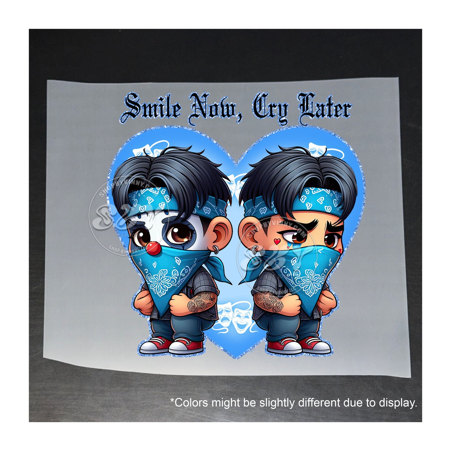 097 SMILE NOW CRY LATER MALE - DTF