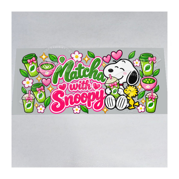 1707 SNOOPY MATCHA - UVDTF16OZ