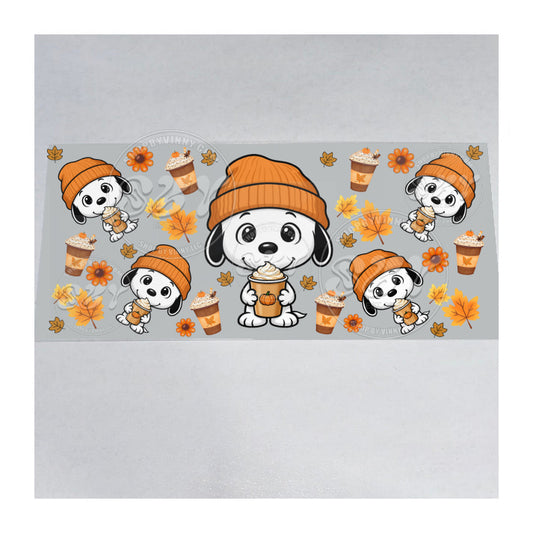 1433 SNOOPY FALL - UVDTF16OZ
