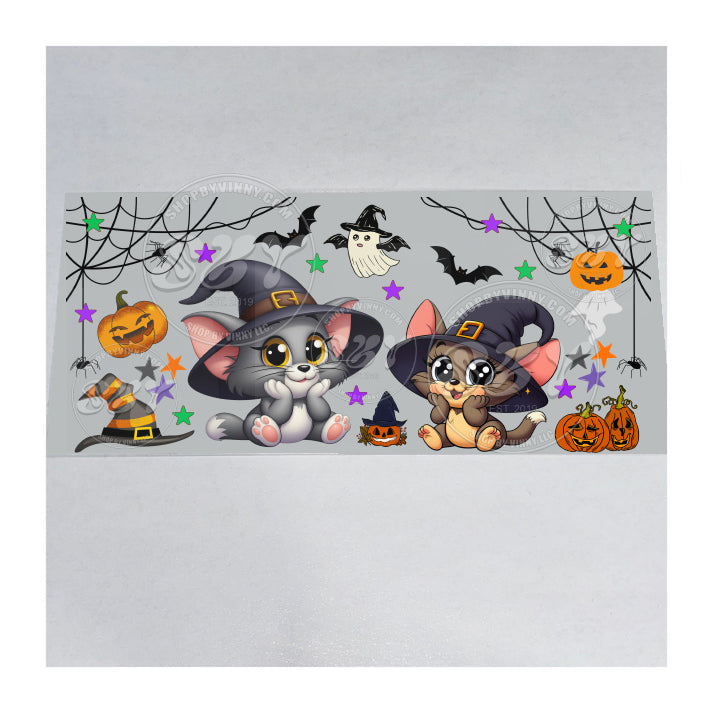 1527 SPOOKY CATS - UVDTF16OZ