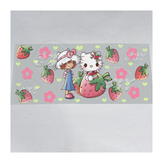 1228 HELLO KITTY STRAWBERRY SHORTCAKE - UVDTF16OZ