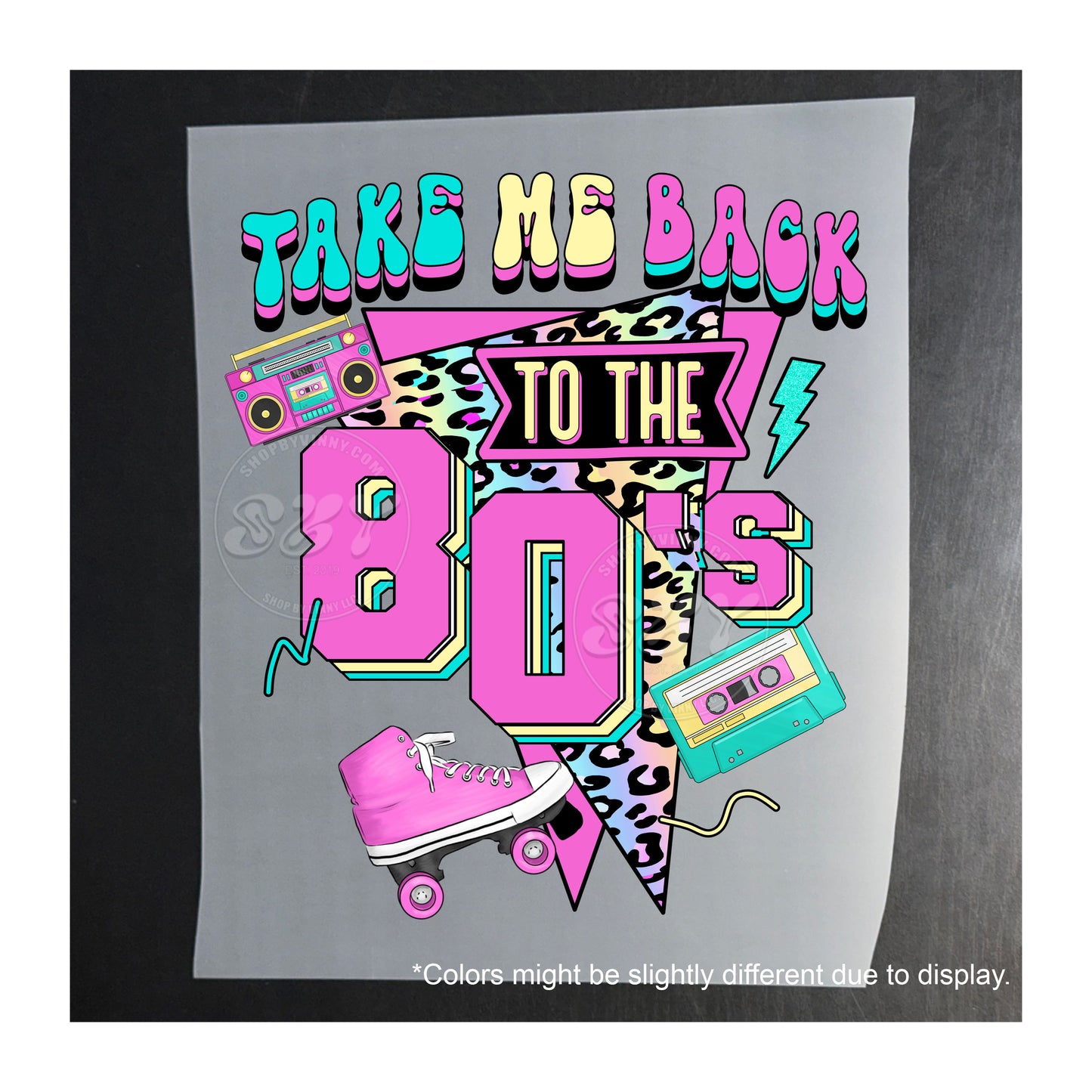 239 TAKE ME BACK TO THE 80'S - DTF