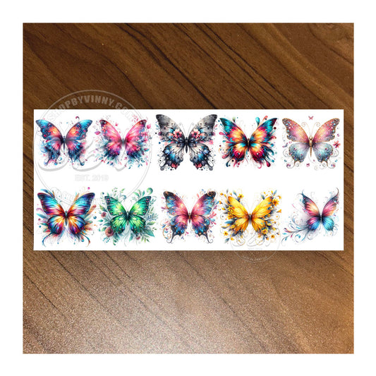 #036 BUTTERFLIES - UVDTF16OZ