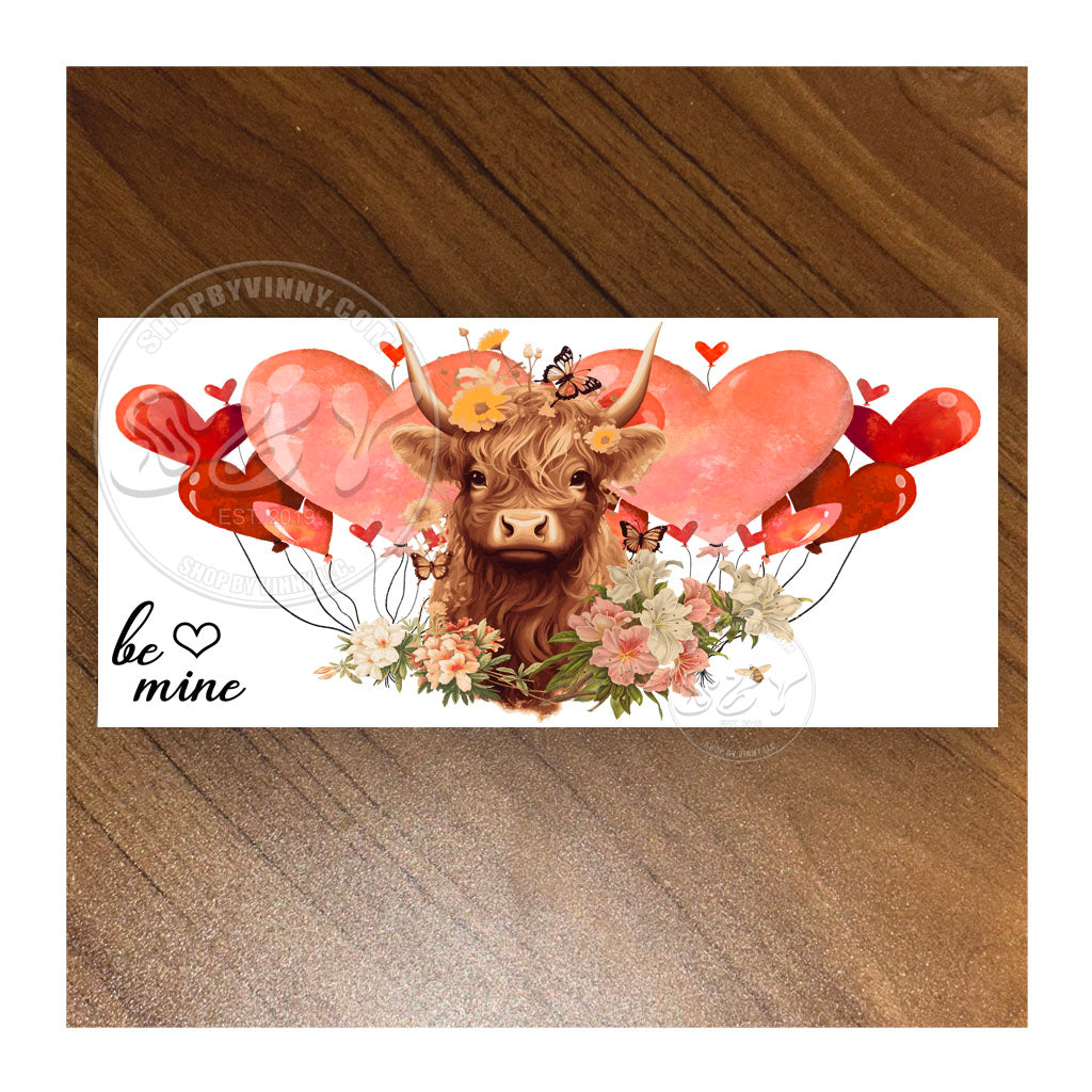 #097 HIGHLAND COW LOVE - UVDTF16OZ