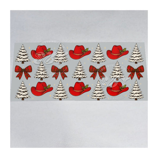 794 RED WESTERN CHRISTMAS - UVDTF16OZ